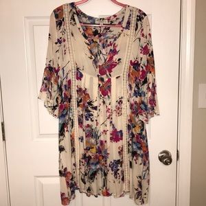 Multicolor floral dress